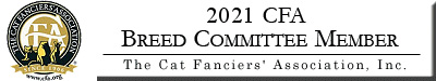 2021 CFA Breed Committee Member